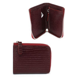 Портмоне женское Croco-ПР-931 натуральная кожа 1 отд, 4 карм, бордо игуана (78) 265477