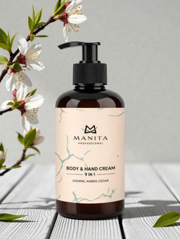 Manita Professional Парфюмированный крем для рук и тела / Jasmine, Amber, Cedar, 300 мл