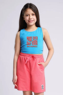 Майка дев. голуб 836159/57г_п - Clever wear фото 3