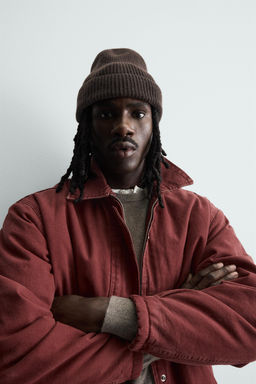 QUILTED DENIM JACKET - Zara фото 5