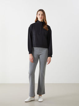 Dik Yaka Kad?n Sweatshirt