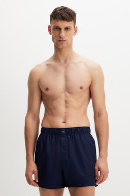 Pack de 2 calzoncillos boxer en saten de algodon