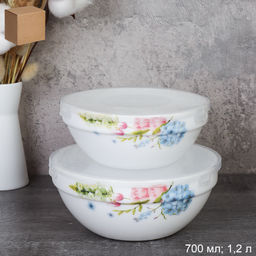 Форма для холодца с крышкой 2 предмета / GRAY-SW2A (7365) /уп 18/740225