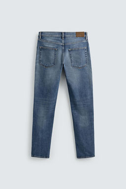 JEANS SLIM FIT B?SICO / Azul - Zara фото 9