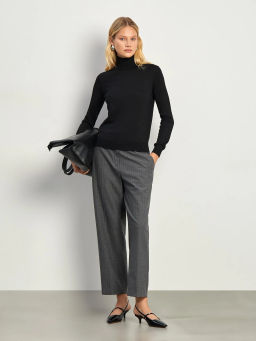 Трикотажная водолазка - Emka фото 3