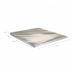 Цена за 1 шт. Тетрадь общая с пластиковой обложкой на спирали ErichKrause Manga бежевый, А4, 80 листов, клетка  фото 5