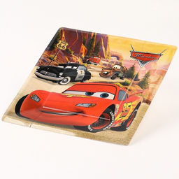 Цена за 10 шт. Тарелка бумажная, С Днём Рождения!, 21 см, Тачки - Disney фото 9