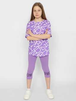 CRB wear/CSJG 70391-45-378 Бриджи для девочки,лаванда/Ex.Cherubino