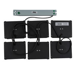 ULP-1010 42W/4000К IP40 GRILYATO OPAL BLACK KIT06 Светильники светодиодные потолочные встраиваемые, комплект из 6 штук. Белый свет (4000K). 4728Лм. Для ячеек 100x100мм. Корпус черный. С и/п. ТМ Uniel
