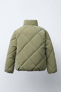 RUBBERISED PUFFER JACKET - Zara фото 12