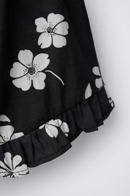 FLORAL SHORT PLAYSUIT - Zara фото 4