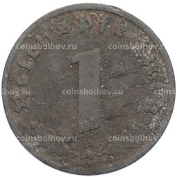 Монета 1 рейхспфенниг 1943 года A Германия