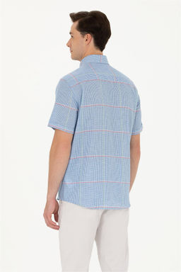 U. S. Polo Assn Мужская рубашка Saks с коротким рукавом - U.s. polo assn фото 12