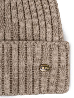 Шапка жен. виск+нейл+каш LB-A53070 d.beige