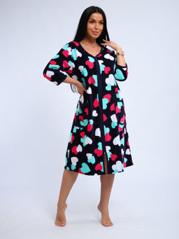 Халат велюровый на молнии (941-6) - Плиона фото 16