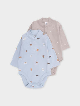 К 6542-2уп/лучшие друзья,красивые звездочки набор полукомбинезон (боди) яс