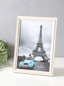 Фоторамка пластик формат А4 см "Остин" бело-бежевый 33,5х24,5х1,5 см