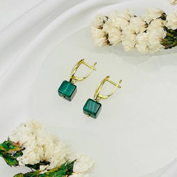 Серьги из Малахита