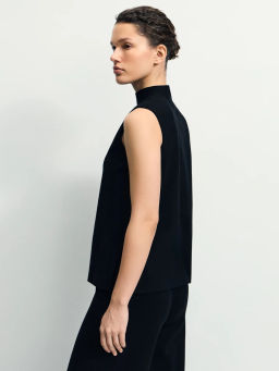 Трикотажный топ из вискозы / Zarina  фото 4