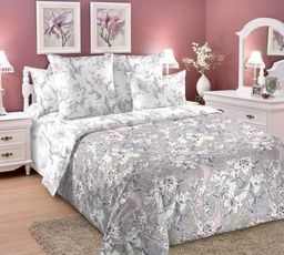 Постельное белье - Перкаль Баллада о любви 2-спальный с Евро простыней (молния)