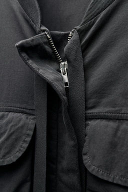 WASHED CARGO JACKET - Zara фото 8