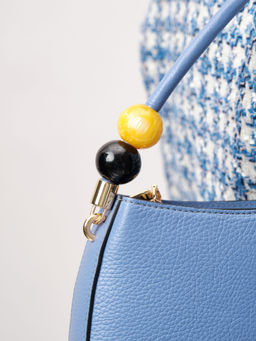 Кожаная сумка Azaro 30659 сиреневый закат