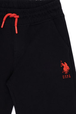 Черные вязаные шорты для мальчика - U.s. polo assn фото 9