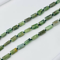 Бусины для украшений зеленого Кианита 40 см
