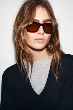 WOOL BLEND CONTRAST JUMPER - Zara фото 15