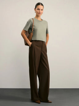 Базовая футболка из хлопка / Zarina  фото 2