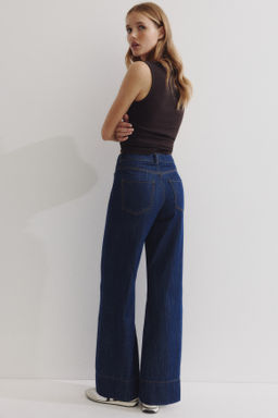 Wide Ultra High Jeans - H&m фото 6
