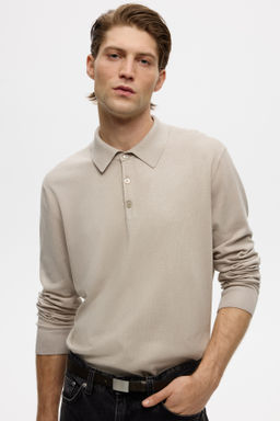 Polo en punto fino Regular Fit - H&m фото 2