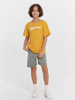 Шорты для мальчиков серые - Mark formelle фото 3