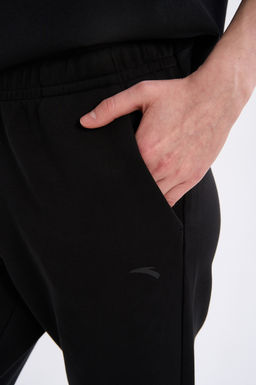 Брюки трикотажные удлиненные Черный