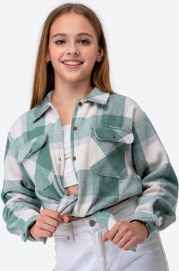 Теплая удлиненная рубашка для девочки Happy Fox фото 27