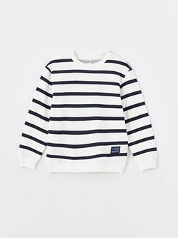 Bisiklet Yaka Erkek ?ocuk Sweatshirt