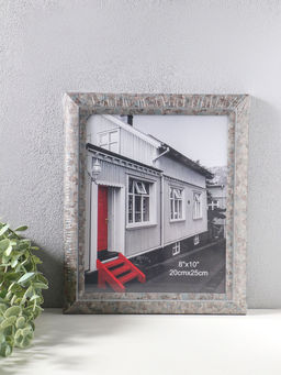 Фоторамка пластик 20х25 см "Марокканская мозаика" оттенки коричневого 29,8х25х2 см