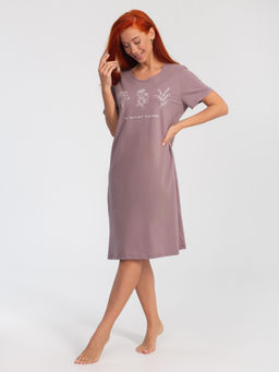 Платье женское кулирка "АСТРА" КОФЕ