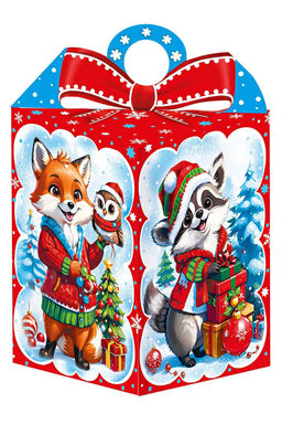 Новогодний презент Зверята 1000г