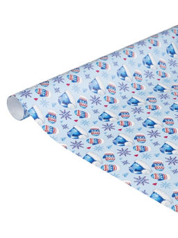 Бумага оберточная для сувенирной продукции в рулонах "Новогодний миг"