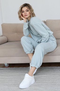 Брюки из трикотажа с резинкой по низу - Looklikecat фото 4