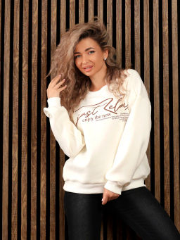 Уценка! Свитшот ШБ с принтом цвет в ассортименте - Вега фото 2