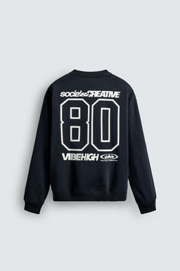 COMBINED PRINT SWEATSHIRT - Zara фото 8