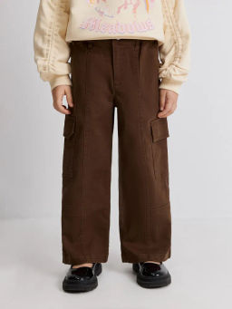 ACOOLA / Брюки детские для девочек Olivia коричневый