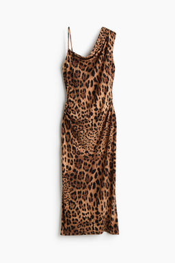 Vestido asim?trico de punto