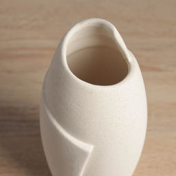 Ваза «Уилстон», d=5 см, 22×9.5 см, керамика, бежевая