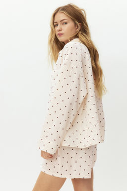 Camisa y pantal?n corto de pijama - H&m фото 16