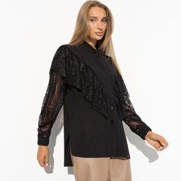 Рубашка Only You (black) - Charutti фото 8