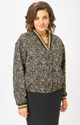 Бомбер БелЭльСтиль 878 золото+черный