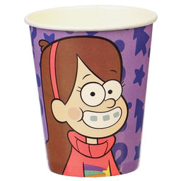 Стакан бумажный С Днем Рождения!, 250 мл, 6 штук, Гравити Фолз
